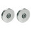 100mm Rundrillenrad mit 8mm Rille für Kabel - 2er Set 1