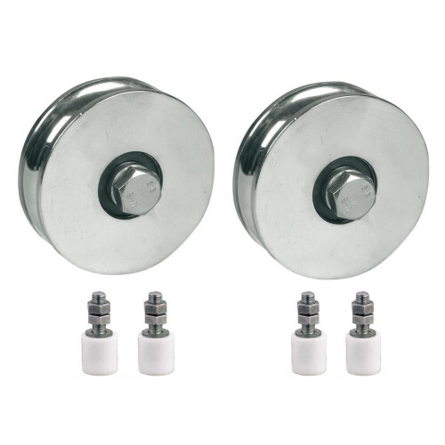 Parnells 120mm R-Rillenrad mit 2 BB x2 & 40x60 Gate guide X4