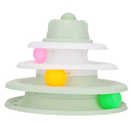 Cat Track Turntable Toy 3 Level Prevent Slip 2