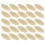 20pcs Stainless Steel Oval Pendant DIY Dog Tags 6
