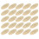 20pcs Stainless Steel Oval Pendant DIY Dog Tags 4