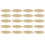 20pcs Stainless Steel Oval Pendant DIY Dog Tags 7