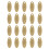 20pcs Stainless Steel Oval Pendant DIY Dog Tags 1