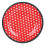 4Pcs Salad Dish Set Red Dots Imitation Porcelain 11
