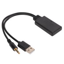 Universeller Bluetooth 5.0 Empfänger Autostereolautsprecher-Adapter USB Aux Kabel für das Auto