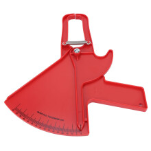 Calibrador de pliegues cutáneos Rojo ZFC09 - Doble resorte de plástico