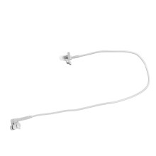 Soporte para manguera CPAP portátil de acero inoxidable para cabecera