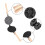 Kitchen Nonstick Egg Bubble Baking Mold Plate 12