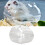 Hamster Bath Box Transparent Large Space Leakage 11