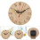 Classic Wooden Analog Display Decor Garden Hallway 8