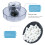 Runder PVC-Aquarium-Filterkübel, Saugreiniger 3