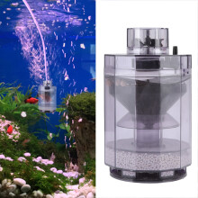 Runder PVC-Aquarium-Filterkübel, Saugreiniger