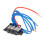 Interruptor de control del asiento de aire para camión de 3 interruptores ABS Universal 9