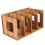 Wooden DIY Desktop Bookshelf Rack Books DVD 2