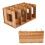 Wooden DIY Desktop Bookshelf Rack Books DVD 9
