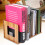 Wooden DIY Desktop Bookshelf Rack Books DVD 10