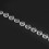 99Ft 30M Garland Diamond Acrylic Crystal Bead 7