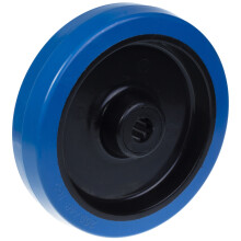 200 mm Rad mit blauem elastischen Gummi auf Nylonkern