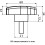 M10x25 Thermoplastic lobe knob (Zinc thread) 5
