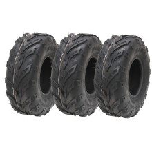 Pneus ATV 145/70-6 Wanda 4PLY sans chambre à air - Ø355mm, 6mm profondeur, charge 75 kg, set de 3