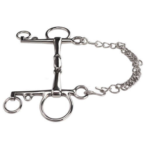 Stainless Steel Horse Pelham Bit Gnaw Resistant 1