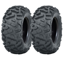 Pneus ATV Wanda P350 27x11.00-14 6PLY Tubeless - E-Marked, Lot de 2, Arrière, Route et Terrain