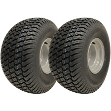 20x10.00-8 Rasenmäher-Grasfelge 4lagig Wanda P332 Straßenzulassung 100mm PCD (2er Set)