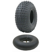 Juego de 145/70-6 2pr Wanda P319 Knobby tyre TL &amp; 145/70-6 (15x6.00-6) TR87 Tube