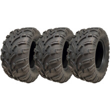 25x11.00-12 ATV Quad Neumáticos 6ply Wanda 373A E-Marked Road Legal 450kg (Juego de 3)