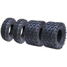 Slasher ATV Quad Reifen 20x11.00-9 & 21x7.00-10 6 Lagen Wanda legal WP02, 4er Set.