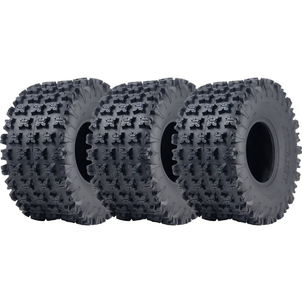 Parnells 22X11.00-9 Slasher Atv Quad Tyres Wanda Race 48J Road Legal Wp02 6Ply (Set Of 3)