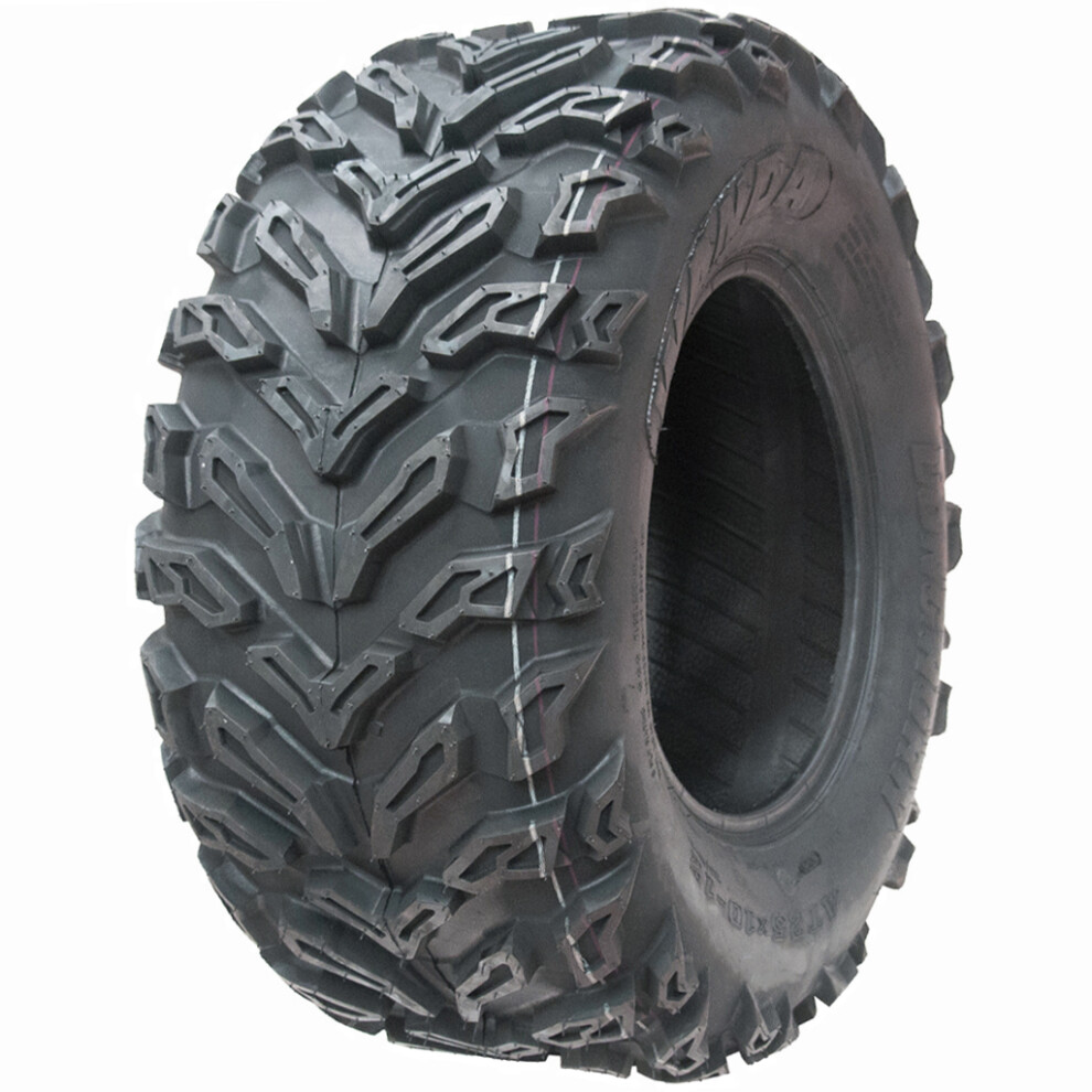25X10.00-12 Quad Atv Tyre 6Ply Wanda P3103 E-Marked Road Legal Tubeless Tire 5056116822437