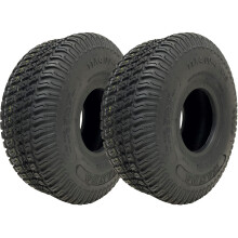 11x4.00-4 Rasenmäher-Reifen 4fach Multi Turf Aufsitzmäher Gras Wanda (2er Set)