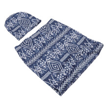Wickelsack 55,5 cm x 28 cm marineblaue Streifen 0-3 Monate