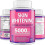 (3pc)1-3pc glutathione, skin whitening, anti-aging 5000mcg 4