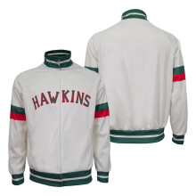 (Jacket,2XL)Stranger Things Lucas Sinclair Hawkins Sports Wear Jacke Weste Hell Fire Club