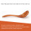 Natural Wooden Ladle Long Handle Spoon Kitchen 9
