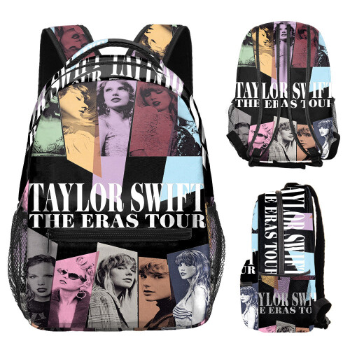(Style G)Taylor Swift Printing Backpack Children School Bag Comfortable Large Capacity 1