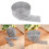 10 Yard Rhinestone Mesh Ribbon Roll Crystal 8