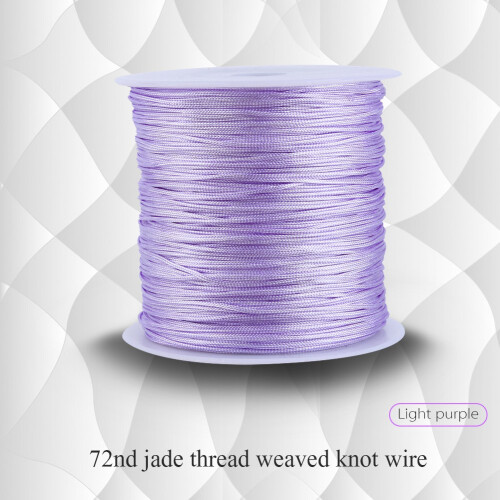 100M x 0.8mm Nylon Chinese Knot Cord Rattail 1