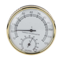 Metal Dial Indoor Thermometer Hygrometer Hygro
