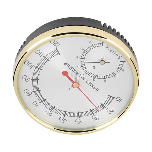 Metal Dial Indoor Thermometer Hygrometer Hygro 2