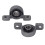 Kit de tornillo de avance T8 ejes ópticos de 450 mm doble riel de 8 mm 10