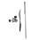 Pet Grooming Table Arm Metal Adjustable Foldable L 1