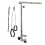 Dog Grooming Table Arm Height Adjustable 35in 6