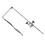 Pet Grooming Table Arm Metal Adjustable Foldable L 4