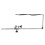 Pet Grooming Table Arm Metal Adjustable Foldable L 3