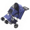 Pet Stroller Lightweight Foldable Ventilate Oxford 2