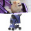 Pet Stroller Lightweight Foldable Ventilate Oxford 5