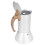 Cafetera moka de metal plateado, 300 ml 14